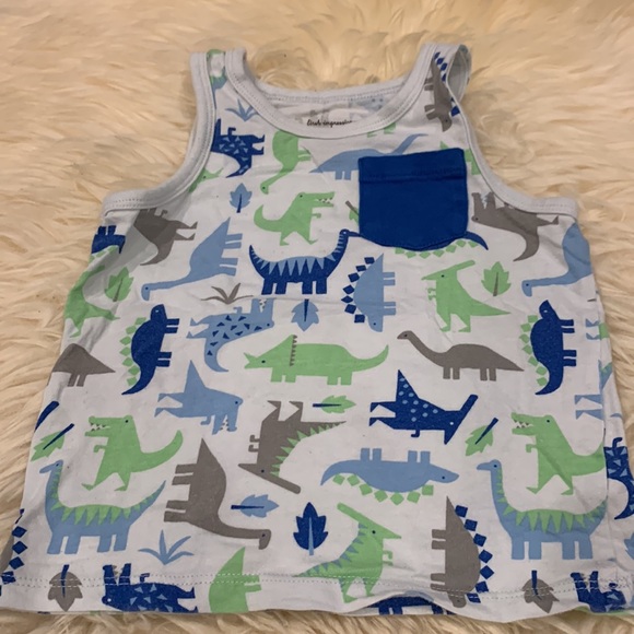 Tank Top Bundle By Old Navy, Place Sport & More in Red/Blue/Green & Dinosaur - Picture 8 of 14